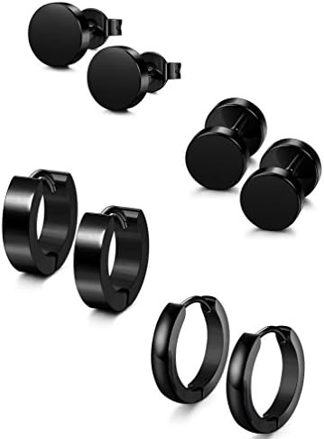 18G Stainless Steel Earrings