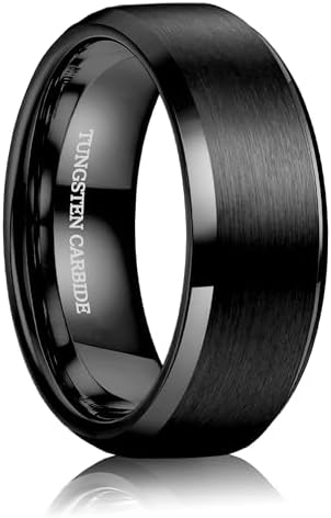 Tungsten Mens Wedding Ring