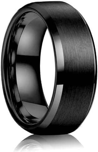 Wedding Band for Men Stainless Steel Ring Size 10